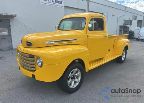 1950 Ford F1 from USA, damaged, VIN 98RC443128